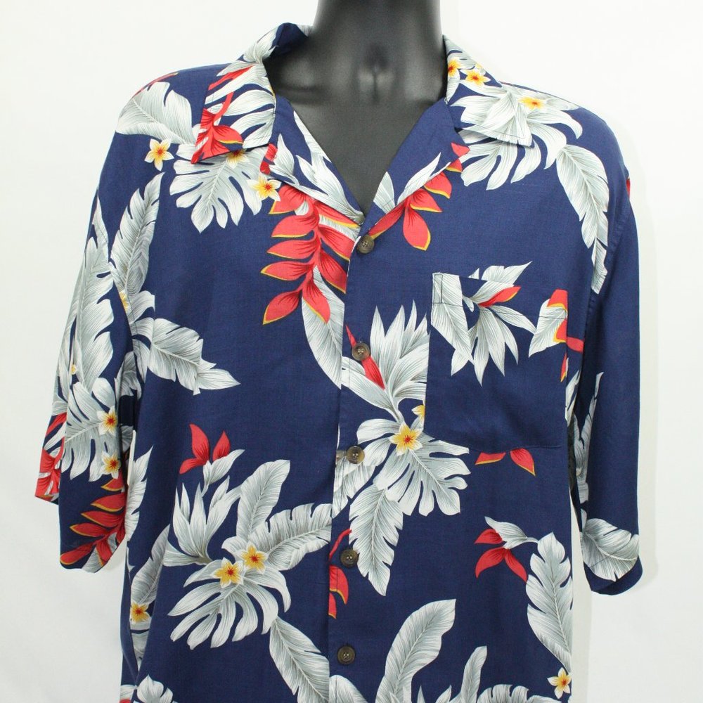 Pacific & Co Men's Size XL Hawaiian Camp Shirt